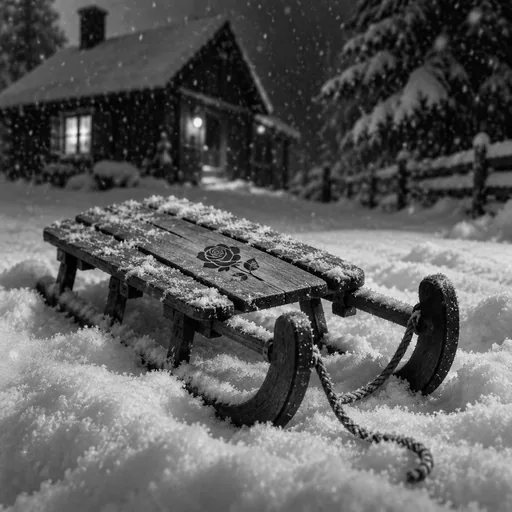 Wooden Sled, an award